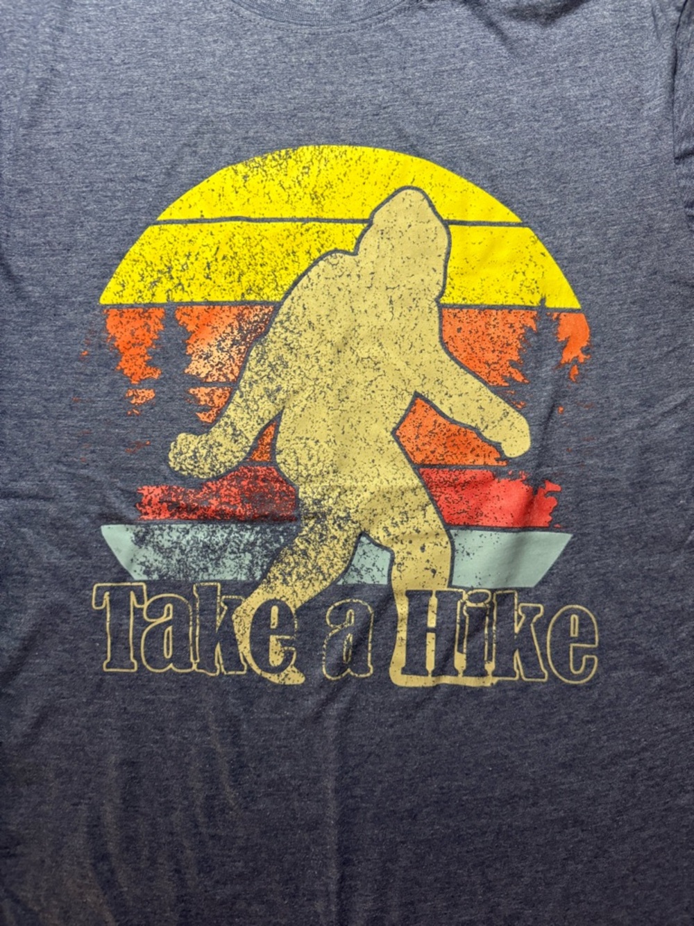 Take a Hike Graphic Short Sleeve T-Shirt - Heather Navy